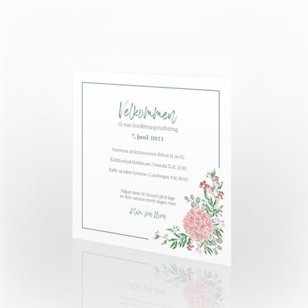 Produktbilde Invitasjon konfirmasjon, 204111