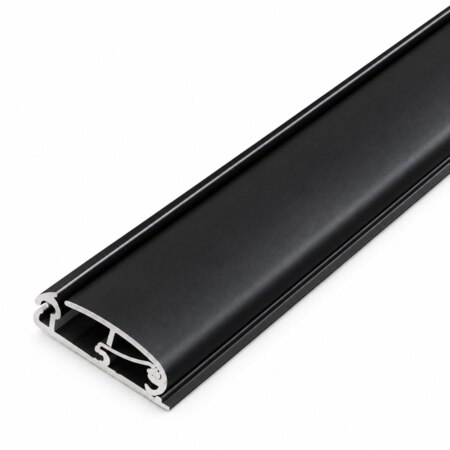 Produktbilde Opphengslist sort aluminium, p0034q