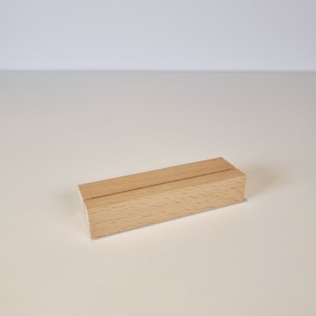 Produktbilde Bordplakatholder i tre, 10 cm, r03190